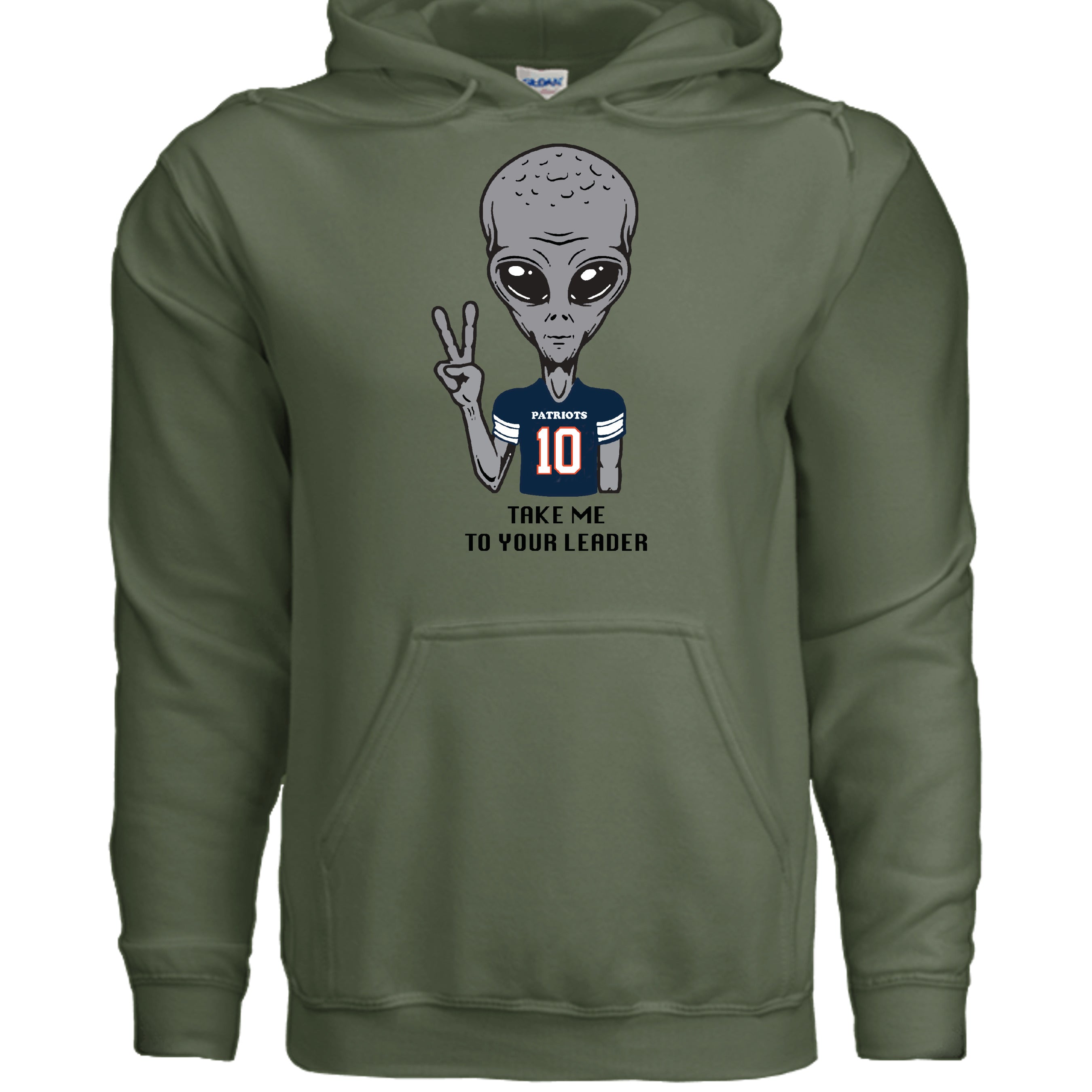 MILITARY GREEN - G185 - FRONT