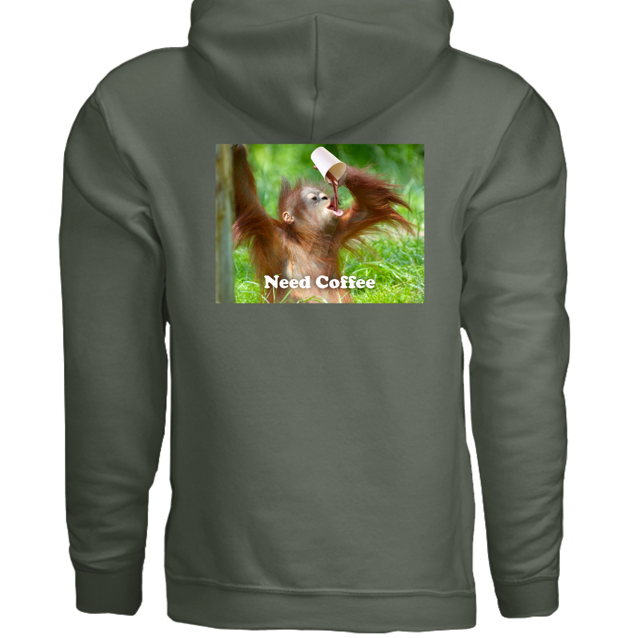 MILITARY GREEN - BACK