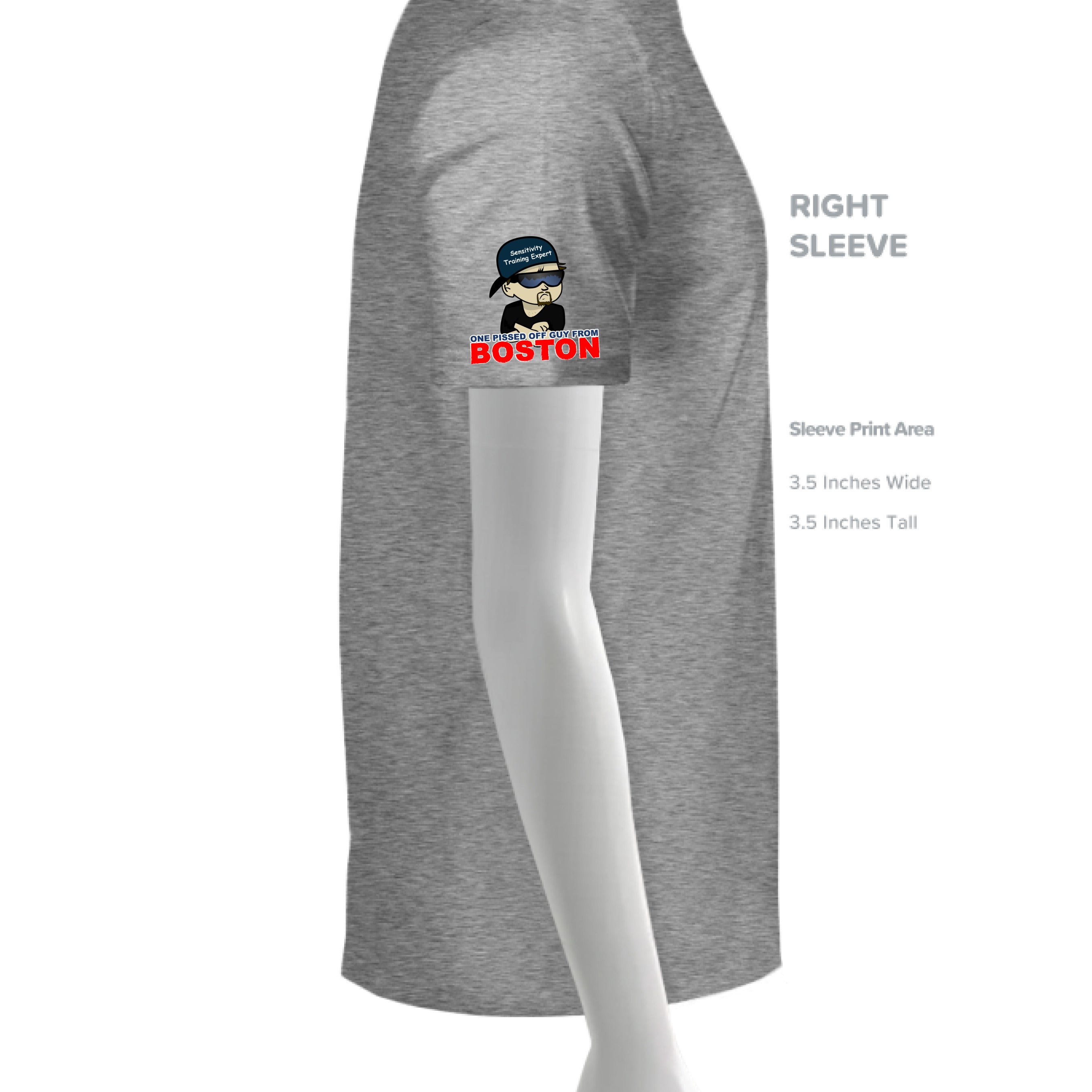 GRAPHITE HEATHER - SLEEVE_RIGHT