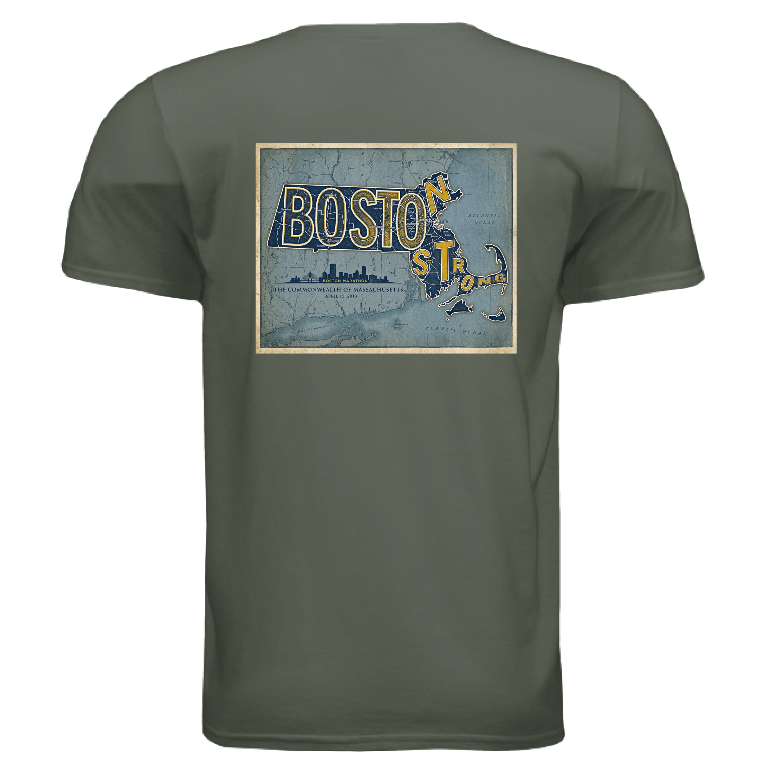 MILITARY GREEN - BACK