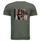 MILITARY GREEN - BACK