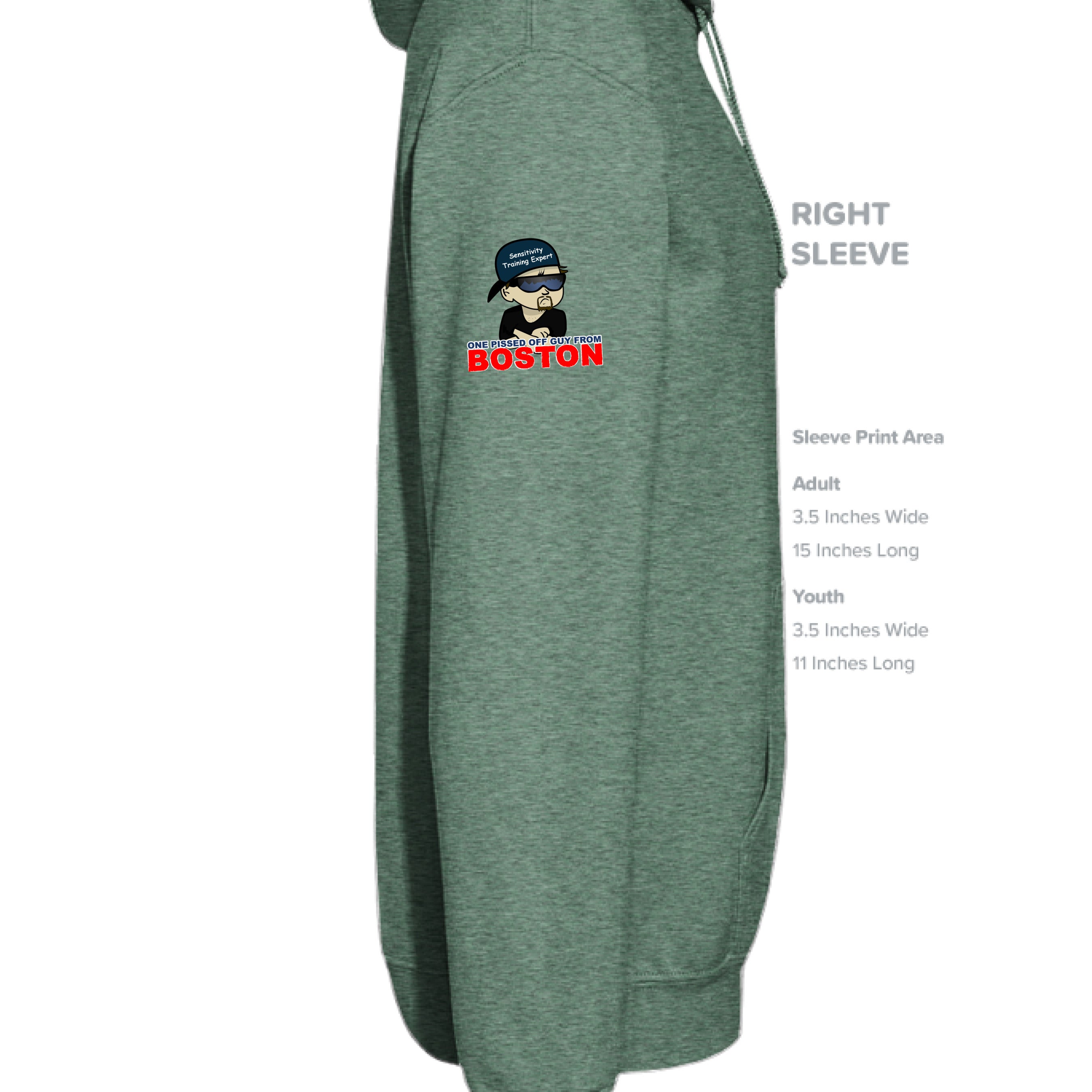 Heather Sport Dark Green - SLEEVE_RIGHT