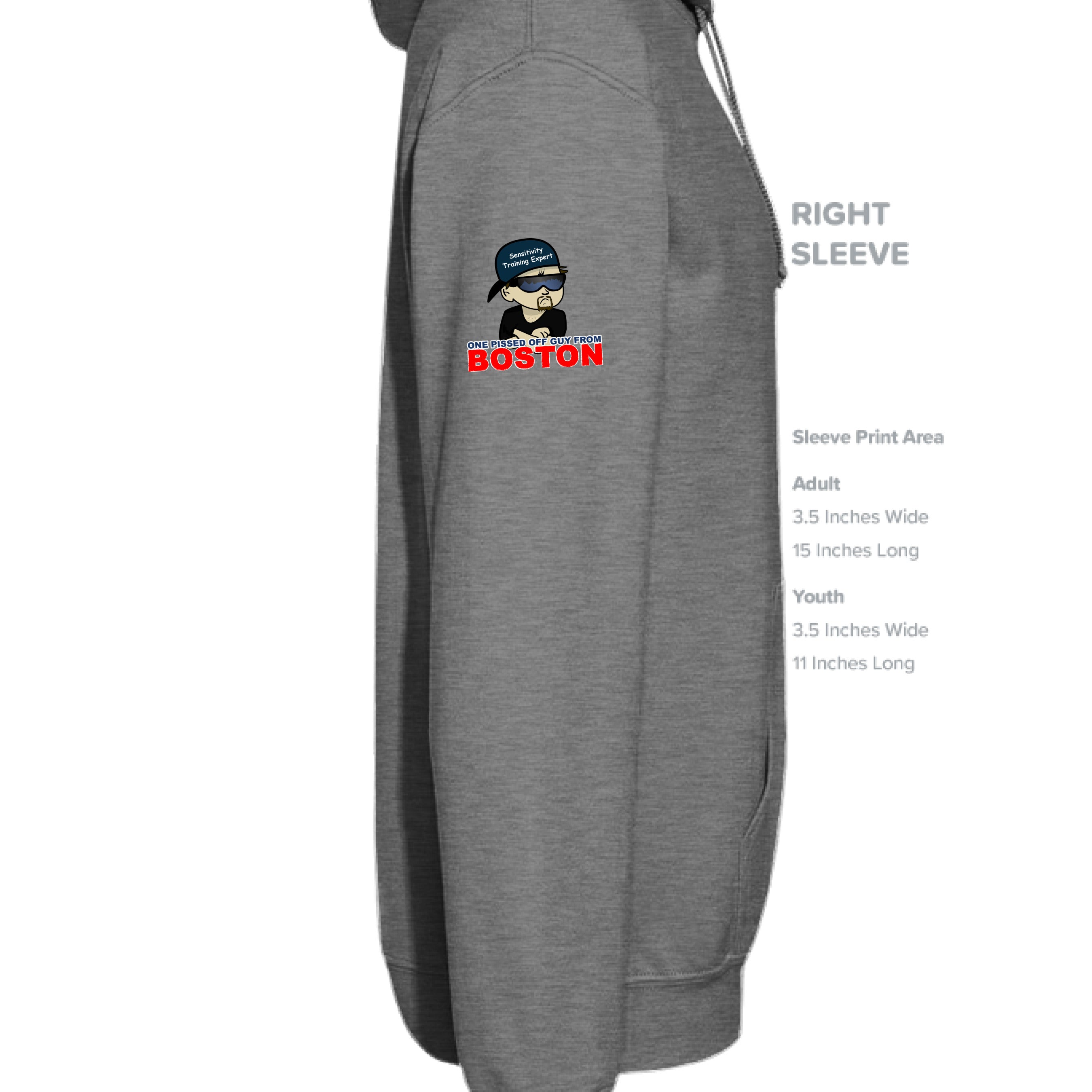GRAPHITE HEATHER - SLEEVE_RIGHT