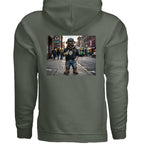 MILITARY GREEN - BACK
