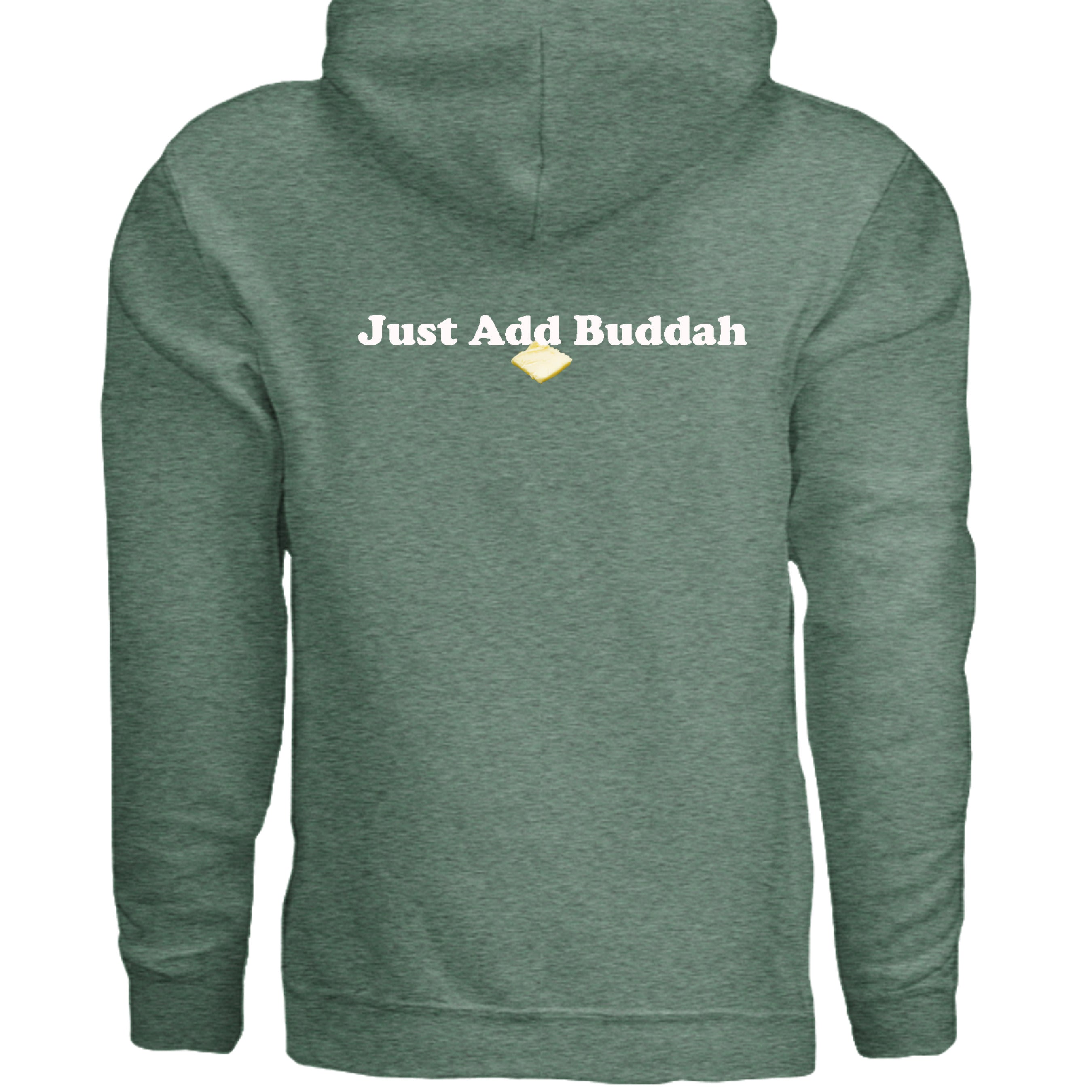 Heather Sport Dark Green - G185 - BACK