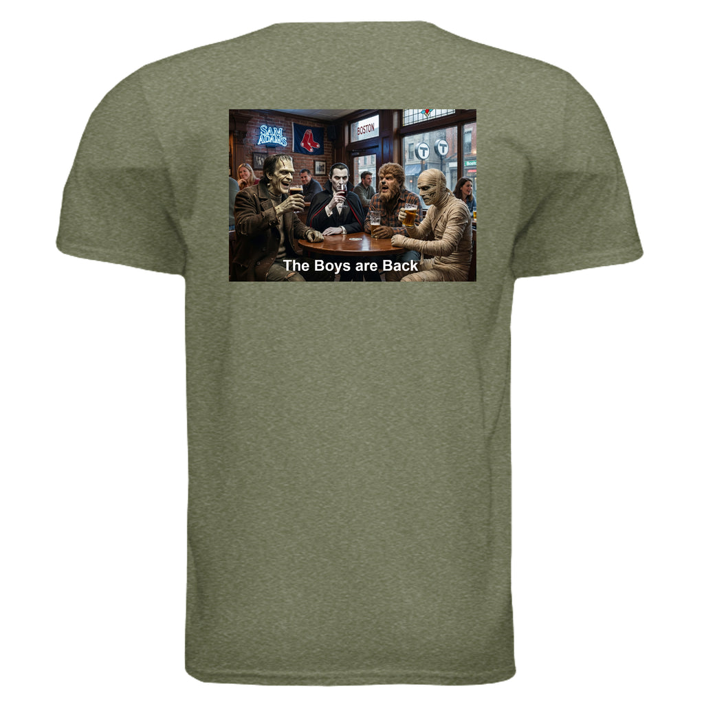 HEATHER MILITARY GREEN - G640 - BACK