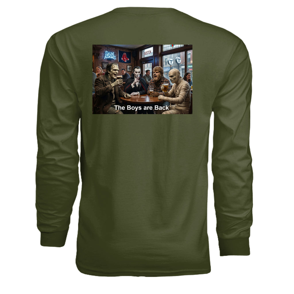 MILITARY GREEN - G240 - BACK