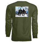 MILITARY GREEN - G240 - BACK