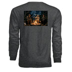 DARK HEATHER - G240 - BACK